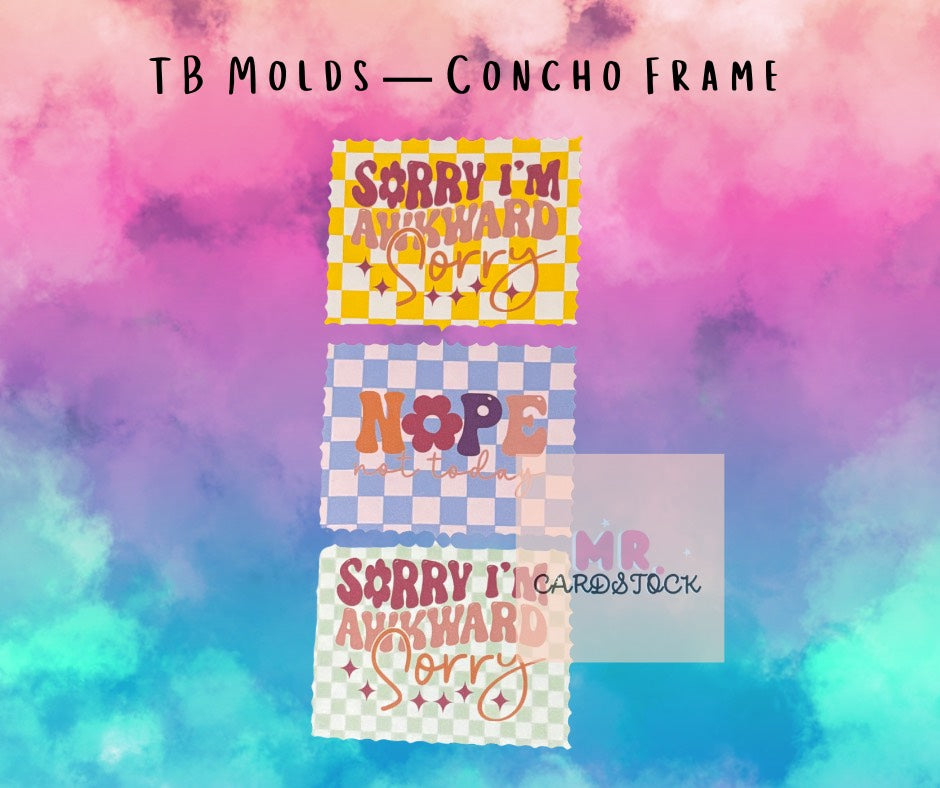 TB Molds Concho Frame
