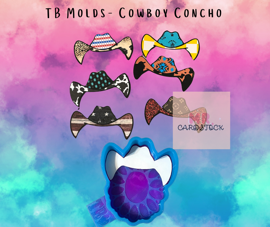 TB Molds Cowboy Concho