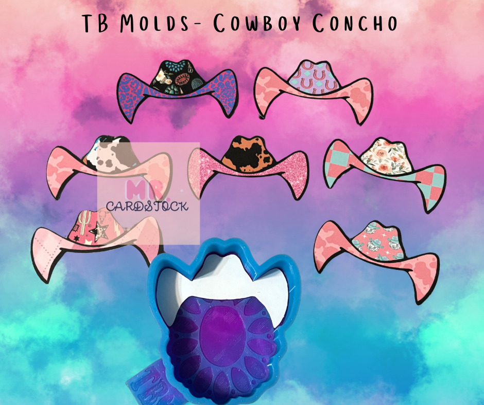 TB Molds Cowboy Concho