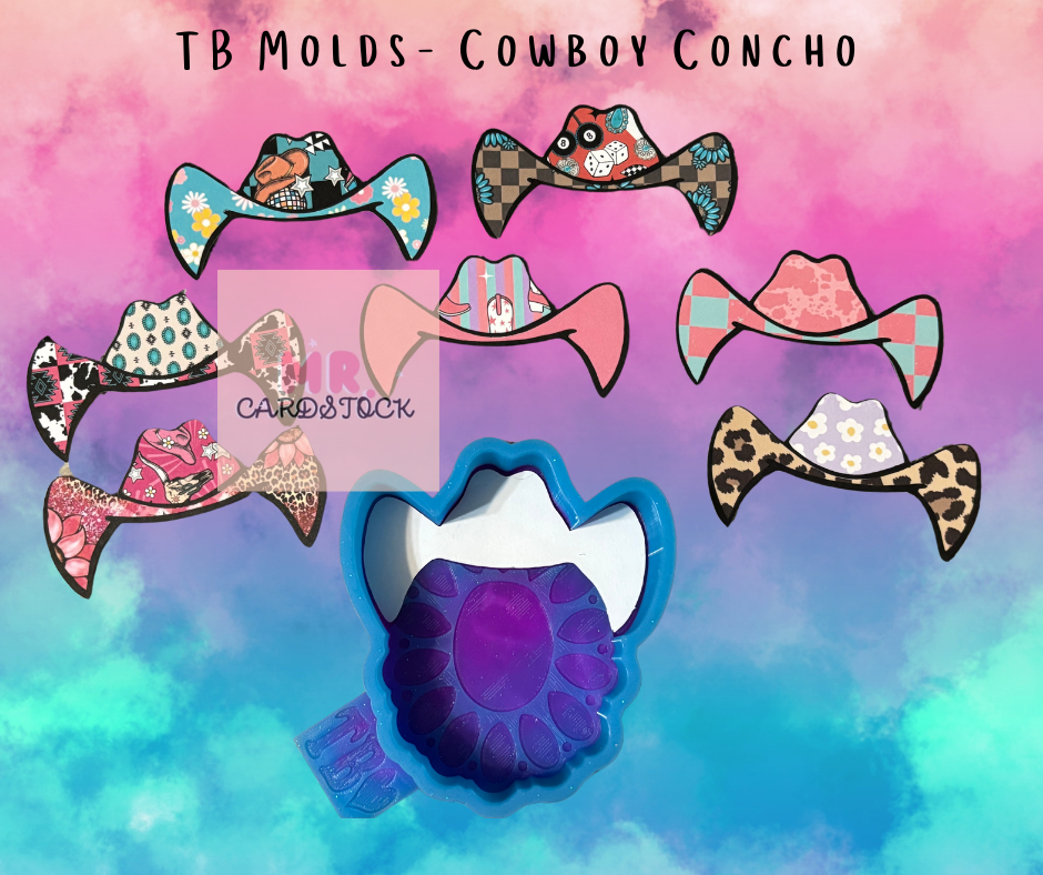 TB Molds Cowboy Concho