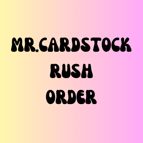 RUSH ORDER